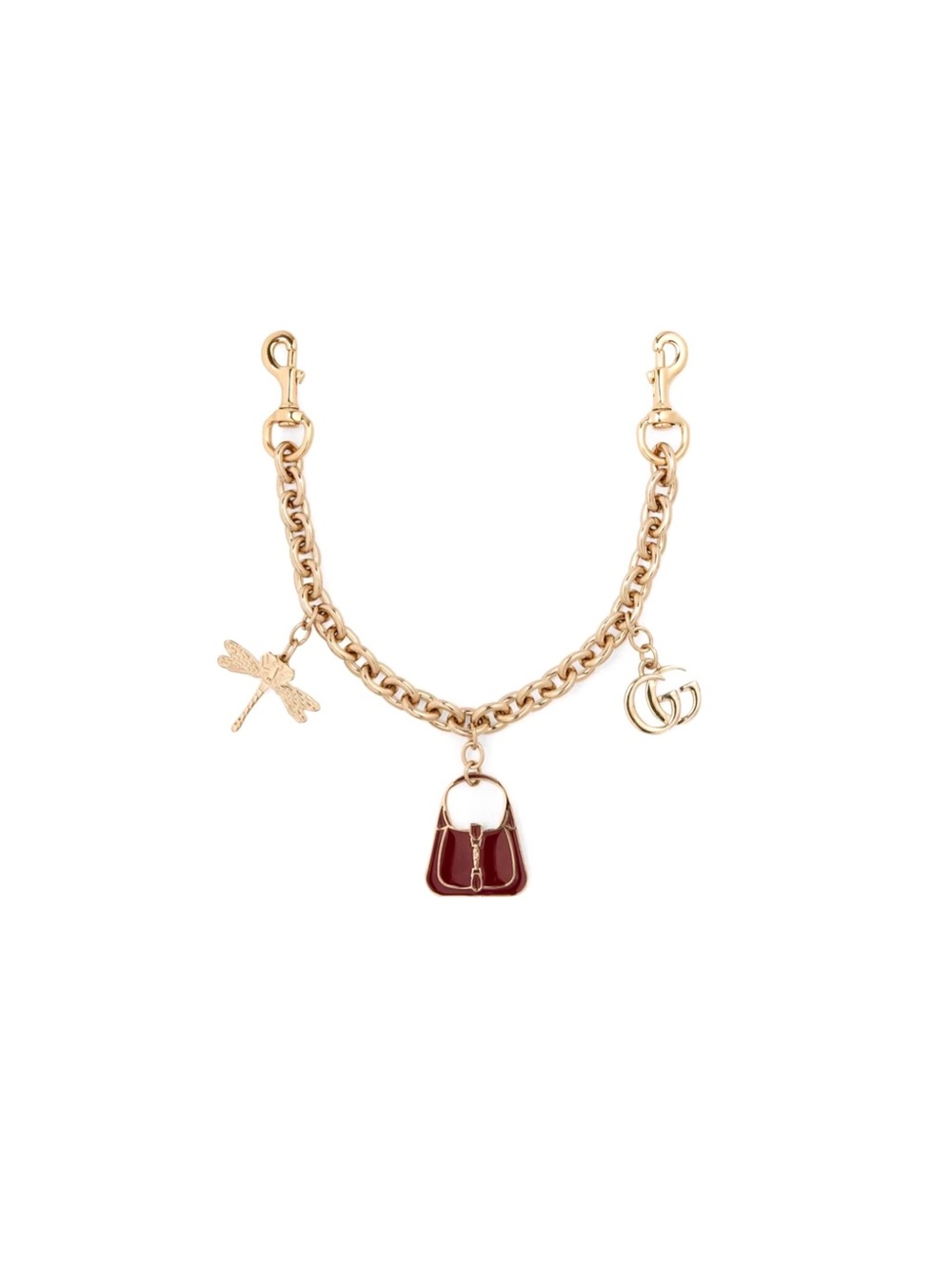 Gucci Enamel Chain Bag Charm form the pre-fall collection 2025 NWOT